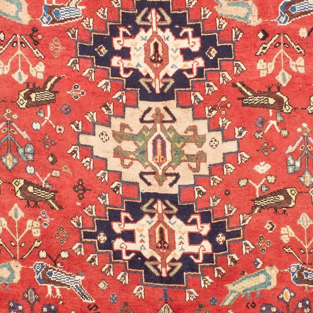 Perserteppich - Nomadic 257 x 205 cm - rot
