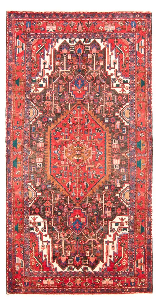 Perserteppich - Nomadic - 280 x 150 cm - dunkelblau