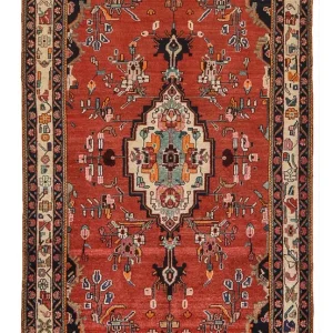 Perserteppich - Nomadic - 280 x 151 cm - rot