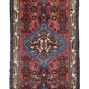 Perserteppich - Nomadic 280 x 80 cm - hellrot