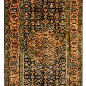Perserteppich - Nomadic 284 x 143 cm - dunkelblau