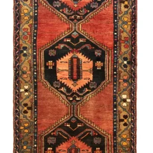 Perserteppich - Nomadic 290 x 107 cm - braun