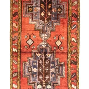 Perserteppich - Nomadic 297 x 105 cm - orange