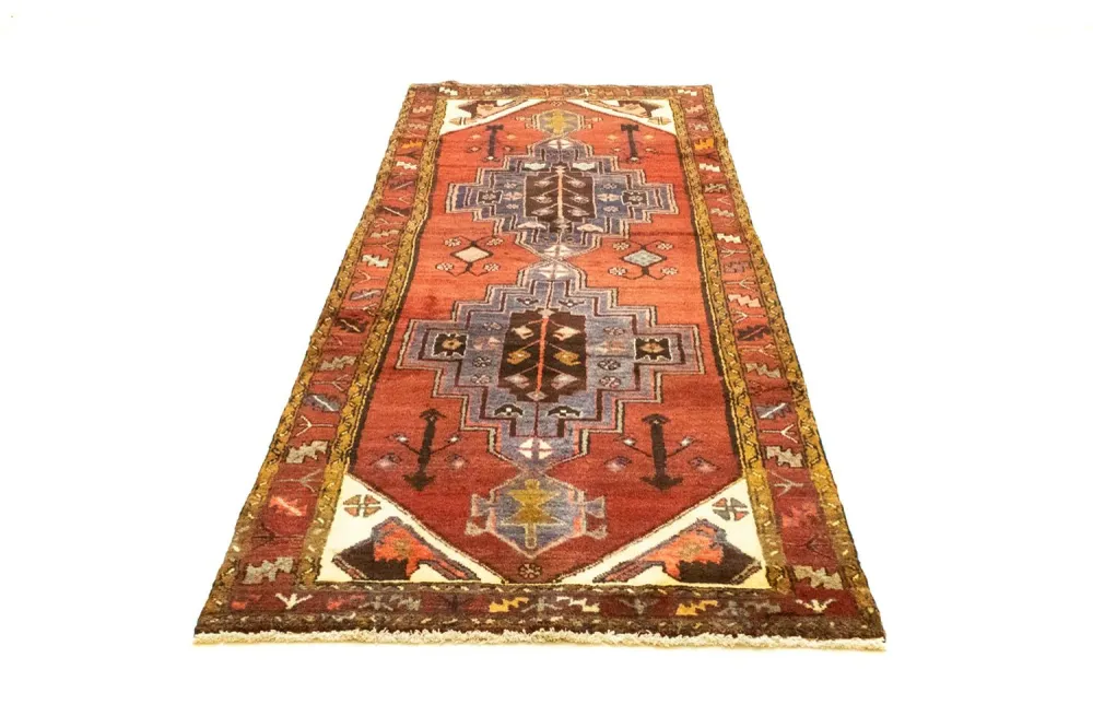 Perserteppich - Nomadic 297 x 105 cm - orange