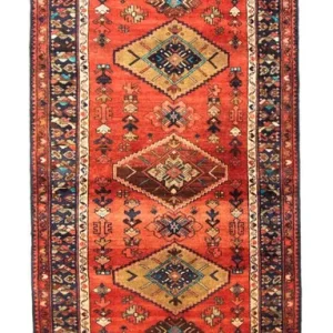 Perserteppich - Nomadic 300 x 103 cm - orange