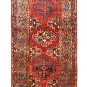 Perserteppich - Nomadic 300 x 113 cm - orange