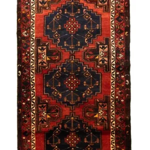 Perserteppich - Nomadic 305 x 105 cm - blau