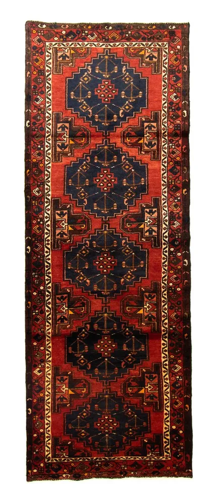 Perserteppich - Nomadic 305 x 105 cm - blau