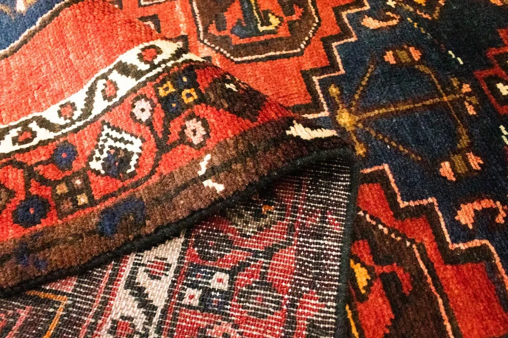 Perserteppich - Nomadic 305 x 105 cm - blau