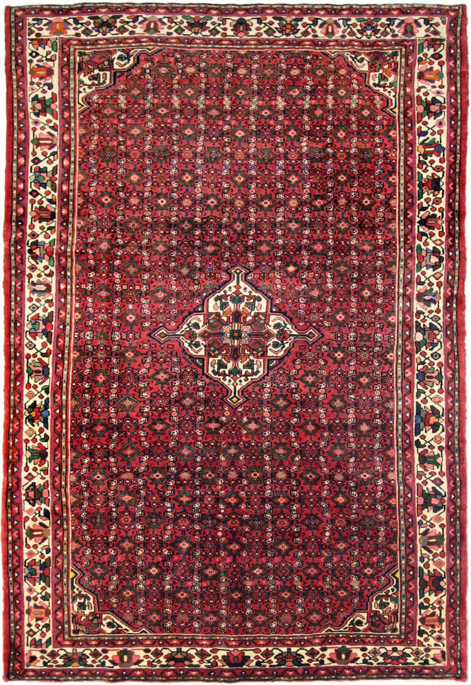 Perserteppich - Nomadic - 312 x 212 cm - rot