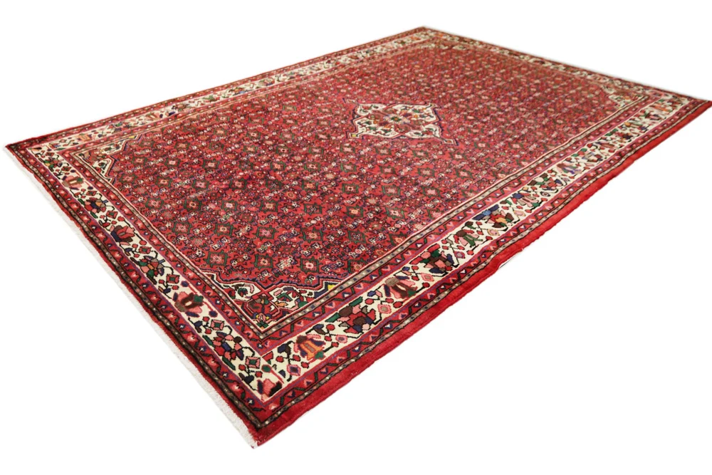 Perserteppich - Nomadic - 312 x 212 cm - rot