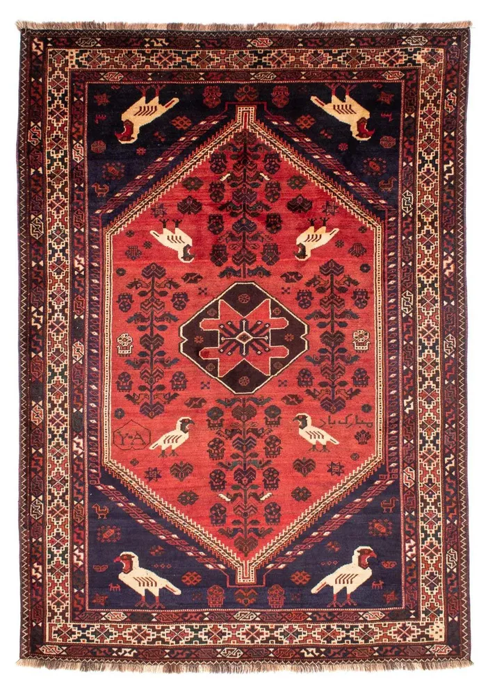 Perserteppich - Nomadic 312 x 215 cm - hellrot