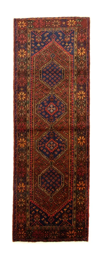 Perserteppich - Nomadic 315 x 108 cm - blau