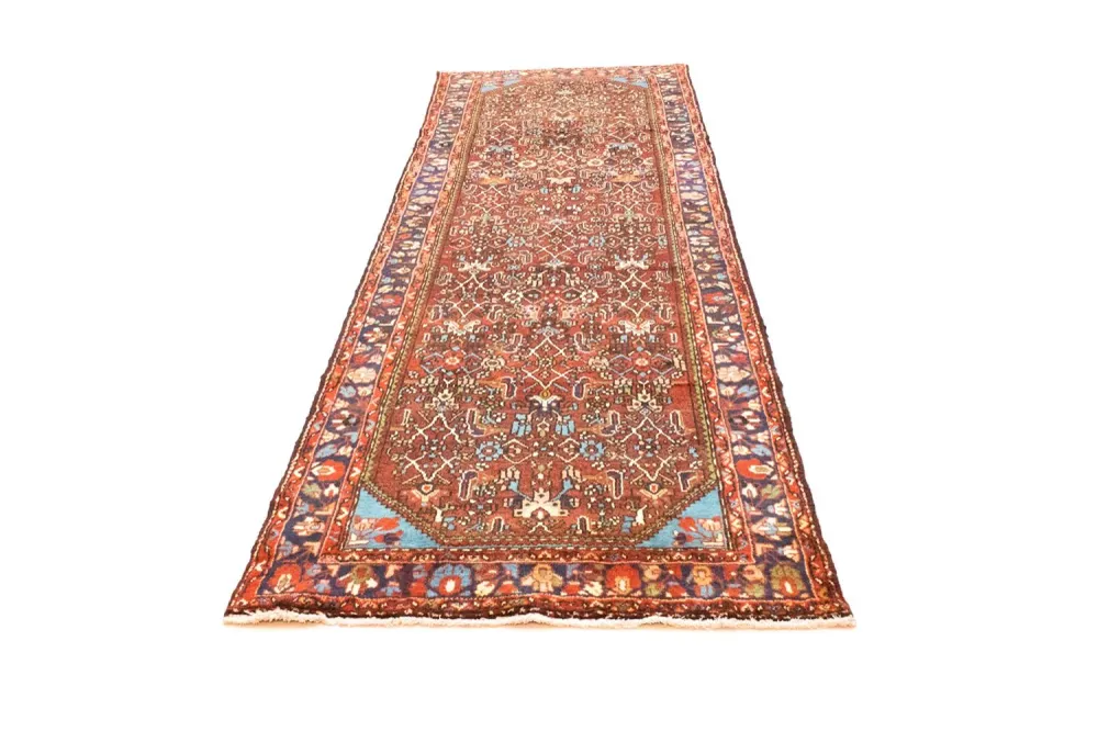 Perserteppich - Nomadic 318 x 100 cm - braun