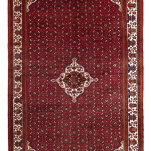 Perserteppich - Nomadic - 318 x 210 cm - dunkelrot