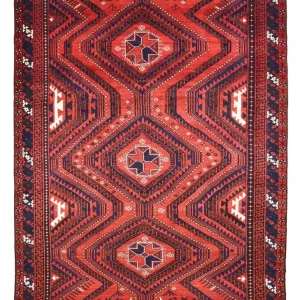 Perserteppich - Nomadic - 320 x 235 cm - rot