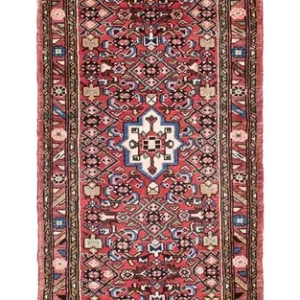 Perserteppich - Nomadic 327 x 80 cm - hellrot
