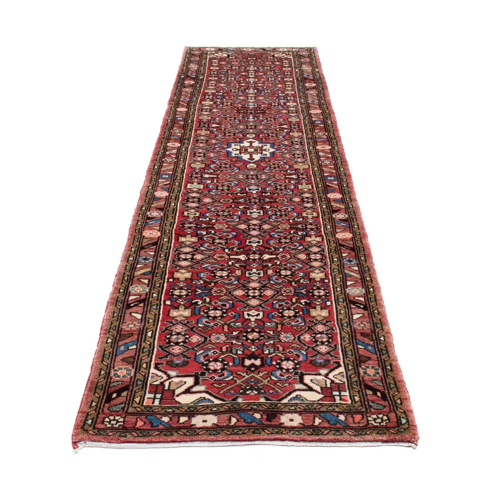 Perserteppich - Nomadic 327 x 80 cm - hellrot