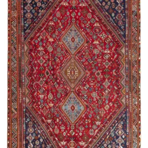 Perserteppich - Nomadic - 331 x 215 cm - rot