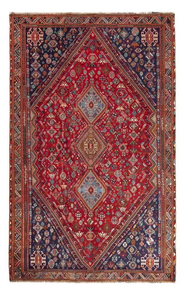 Perserteppich - Nomadic - 331 x 215 cm - rot