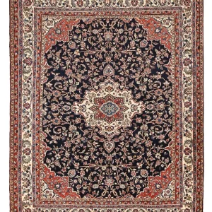 Perserteppich - Nomadic - 337 x 268 cm - dunkelrot