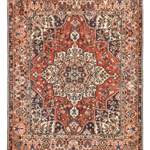 Perserteppich - Nomadic - 375 x 310 cm - rot
