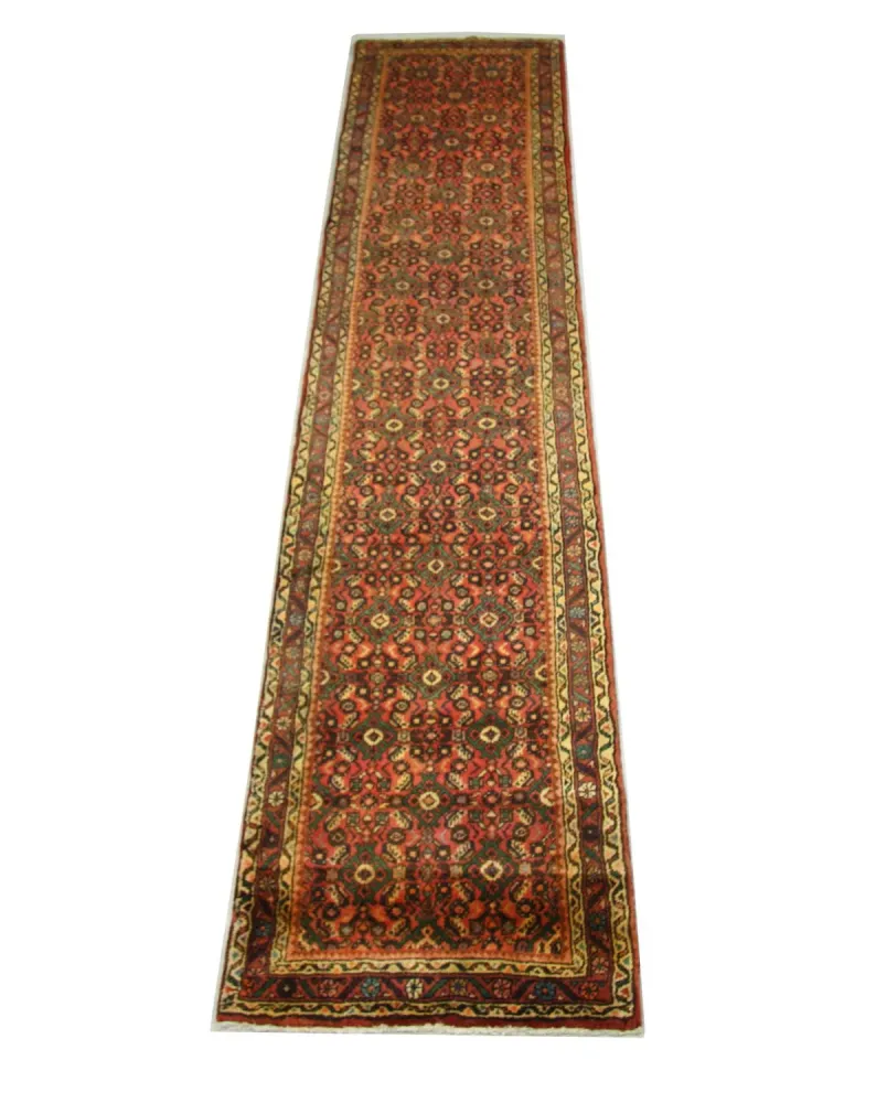 Perserteppich - Nomadic 380 x 80 cm - braun