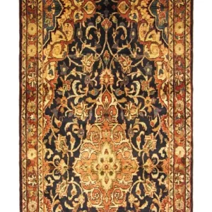Perserteppich - Nomadic 428 x 110 cm - blau