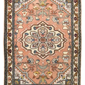 Perserteppich - Nomadic - 95 x 68 cm - hellrot
