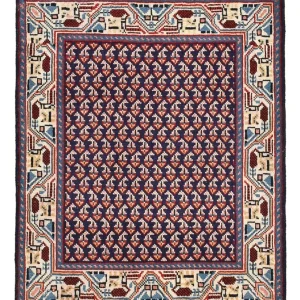 Perserteppich - Nomadic quadratisch - 72 x 61 cm - lila