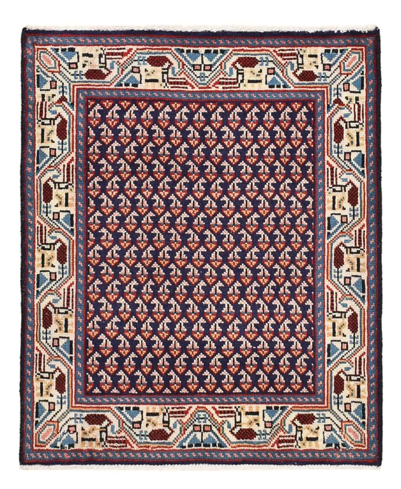 Perserteppich - Nomadic quadratisch - 72 x 61 cm - lila