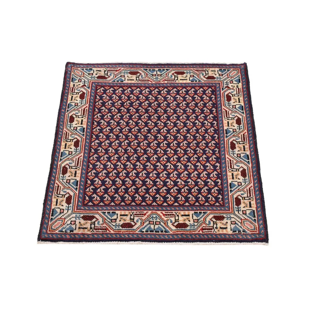 Perserteppich - Nomadic quadratisch - 72 x 61 cm - lila