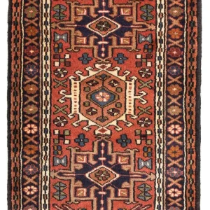 Perserteppich - Nomadic 98 x 70 cm - rost