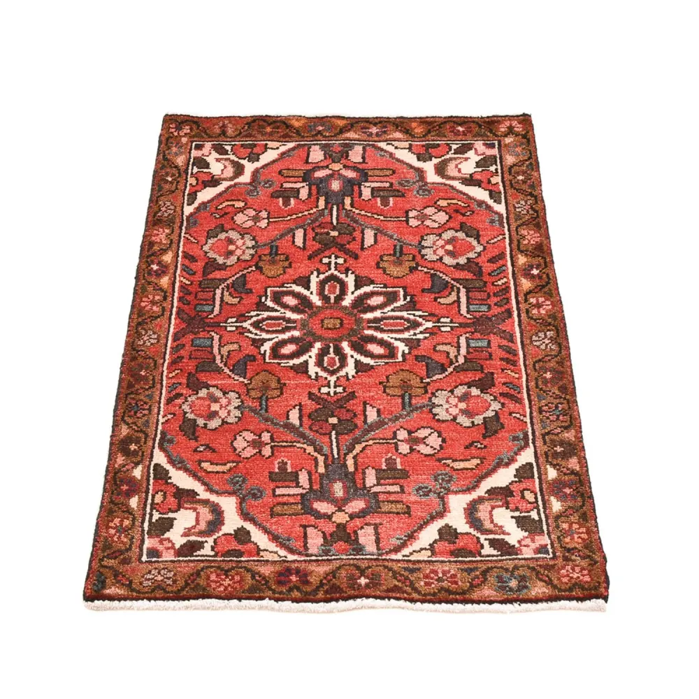 Perserteppich - Nomadic - 89 x 59 cm - rot