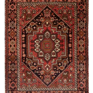 Perserteppich - Nomadic - 90 x 60 cm - rot