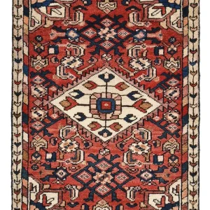 Perserteppich - Nomadic - 75 x 56 cm - rot