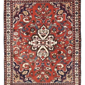Perserteppich - Nomadic - 76 x 61 cm - rot