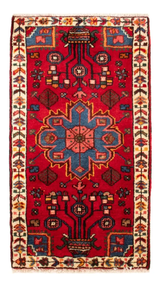 Perserteppich - Nomadic - 91 x 51 cm - rot