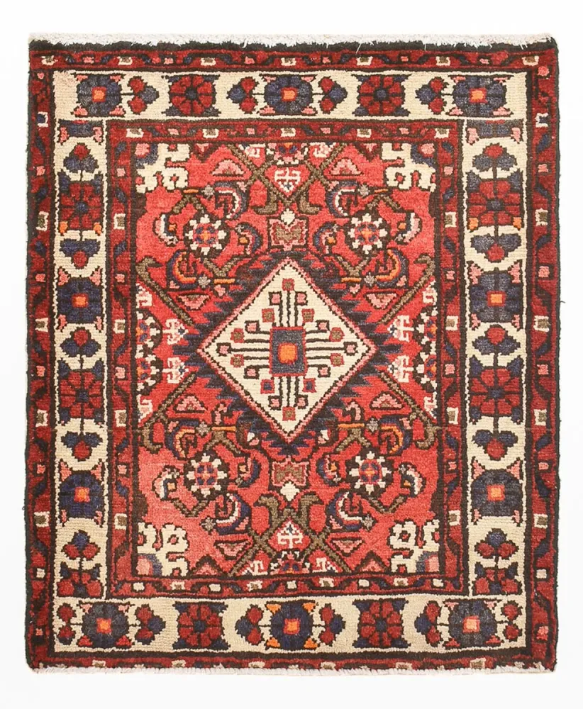 Perserteppich - Nomadic - 80 x 66 cm - rot
