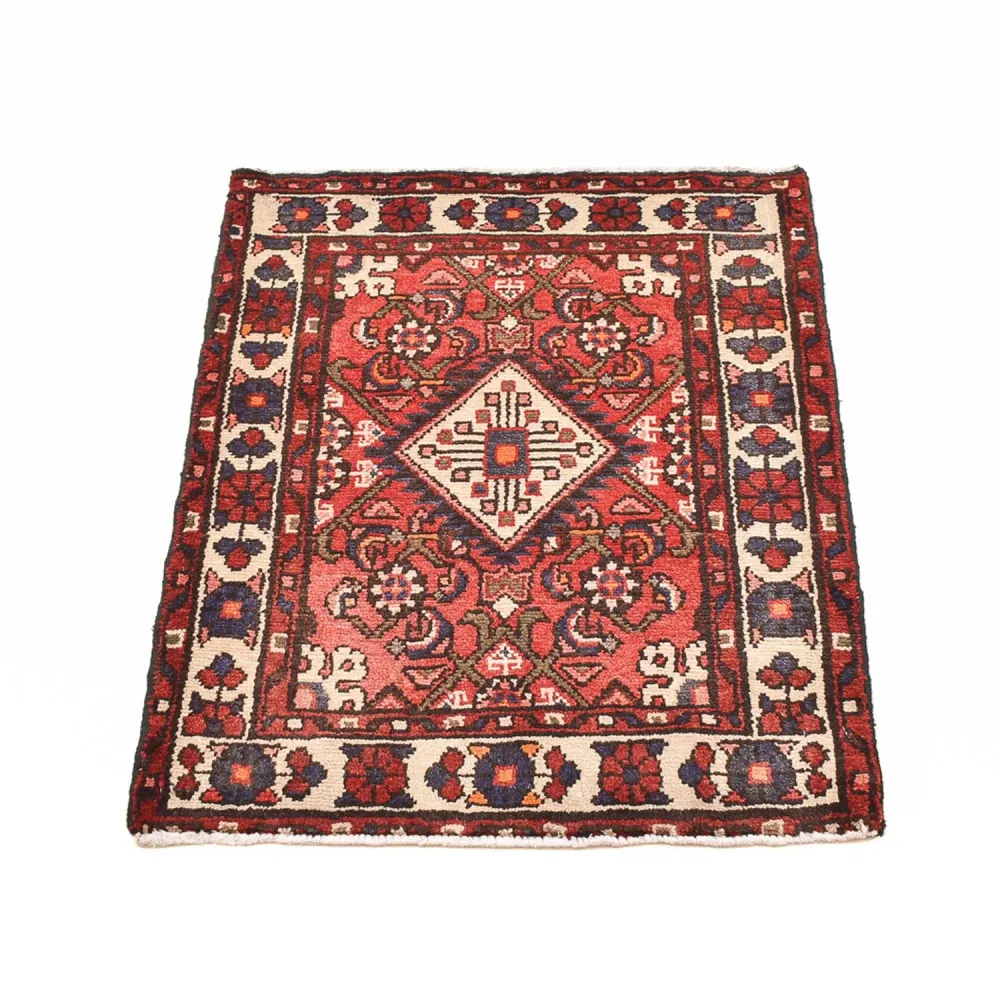 Perserteppich - Nomadic - 80 x 66 cm - rot