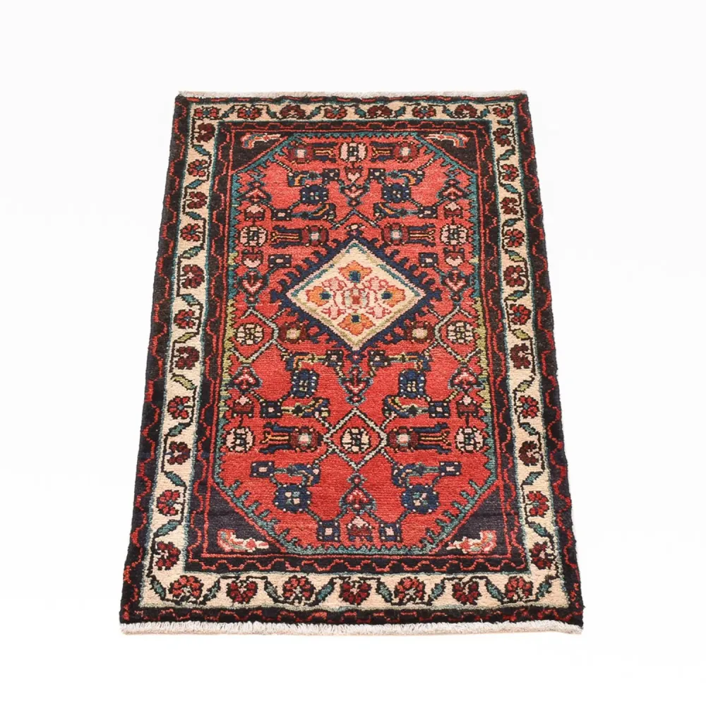 Perserteppich - Nomadic - 96 x 56 cm - rot