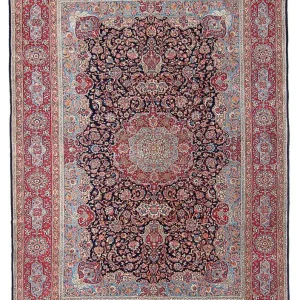 Perserteppich - Royal 405 x 295 cm - dunkelblau