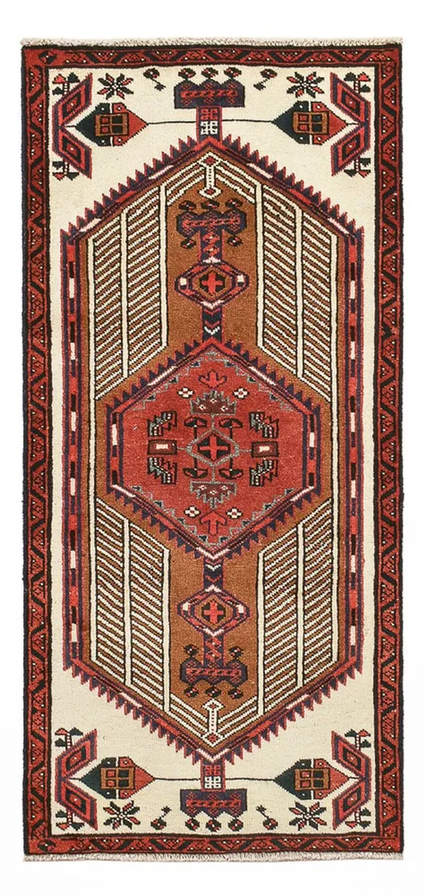 Perserteppich - Täbriz - 140 x 69 cm - mehrfarbig