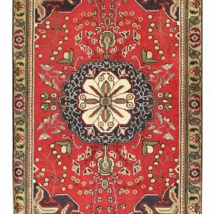 Perserteppich - Täbriz - 155 x 100 cm - rot
