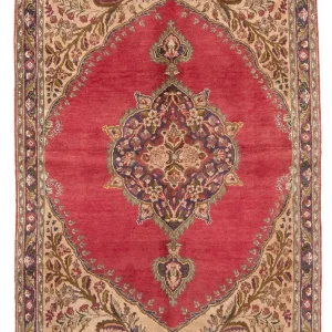 Perserteppich - Täbriz - 203 x 145 cm - rot
