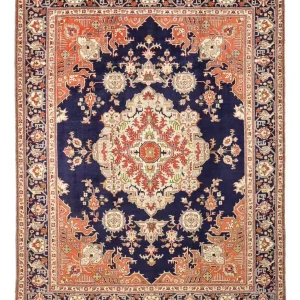 Perserteppich - Täbriz - 388 x 298 cm - mehrfarbig