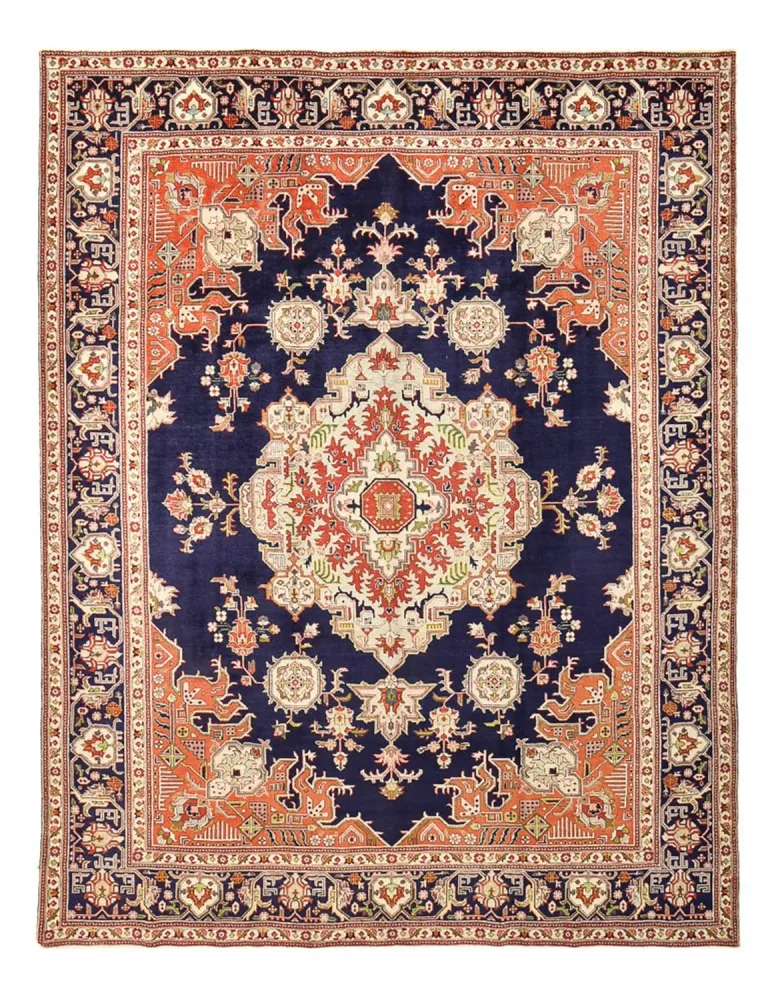 Perserteppich - Täbriz - 388 x 298 cm - mehrfarbig