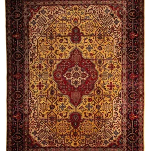 Perserteppich - Täbriz 397 x 297 cm - beige