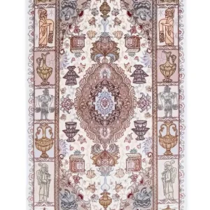 Perserteppich - Täbriz - Royal 134 x 75 cm - beige
