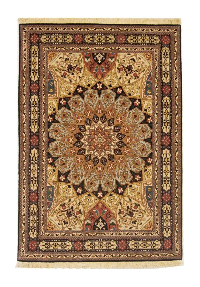 Perserteppich - Täbriz - Royal 151 x 103 cm Teppichbrücke